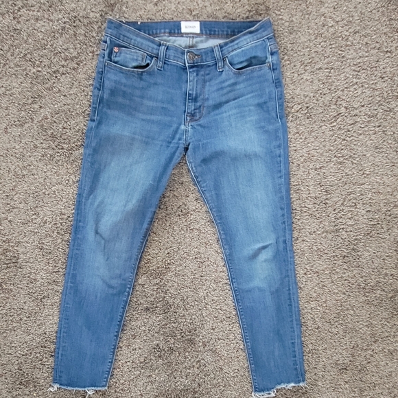 Hudson Natalie True Skinny Jeans Size 27 Raw Hem - Picture 2 of 7